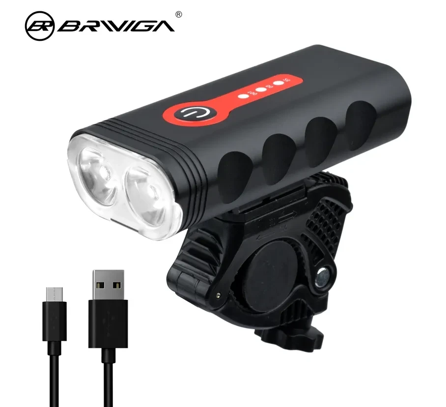 Фонарь передний Briviga EBL-3603-Y10, 900 Lm, Черный Фонарь передний Briviga EBL-3603-Y10, 900 Lm, Черный