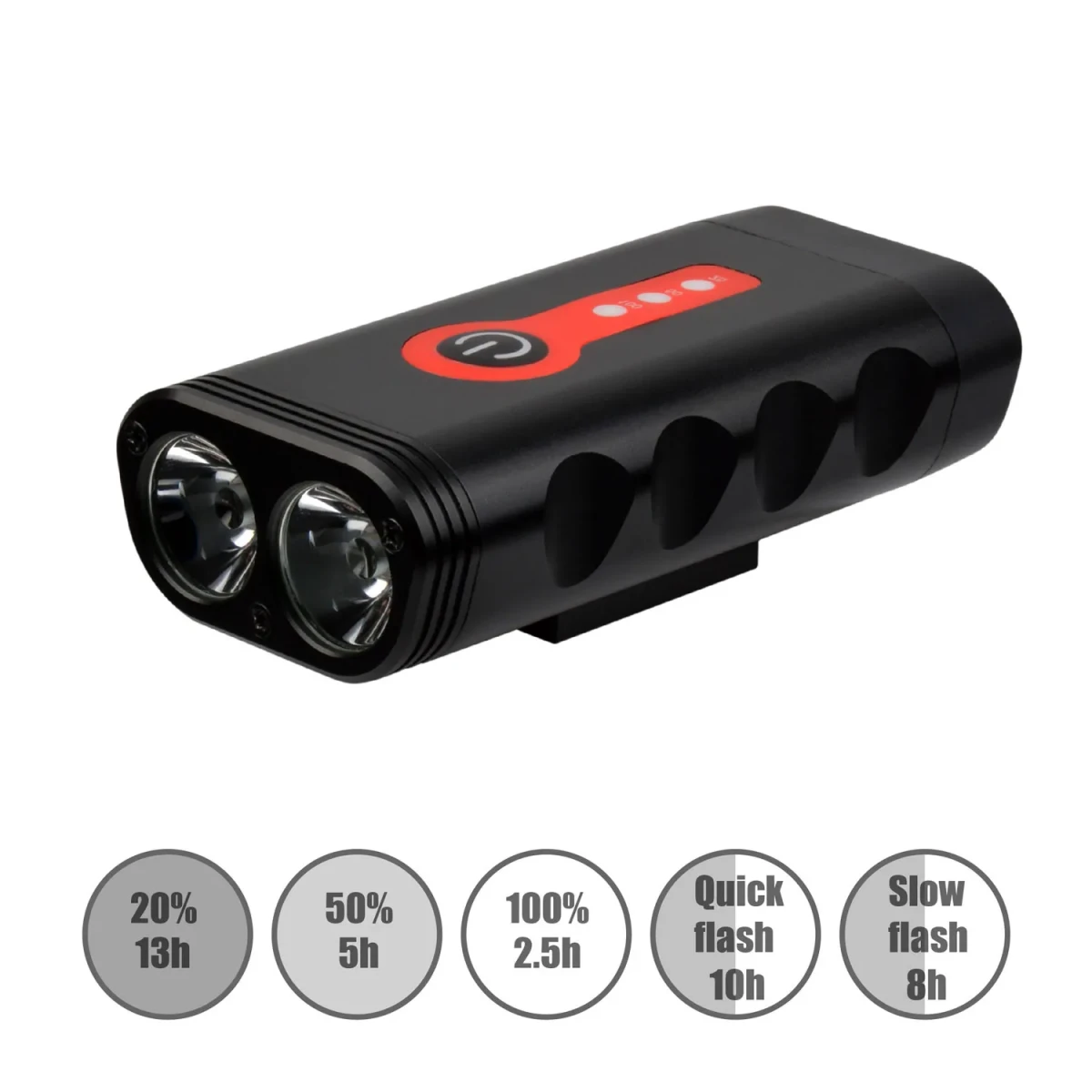 Фонарь передний Briviga EBL-3603-Y10, 900 Lm, Черный Фонарь передний Briviga EBL-3603-Y10, 900 Lm, Черный