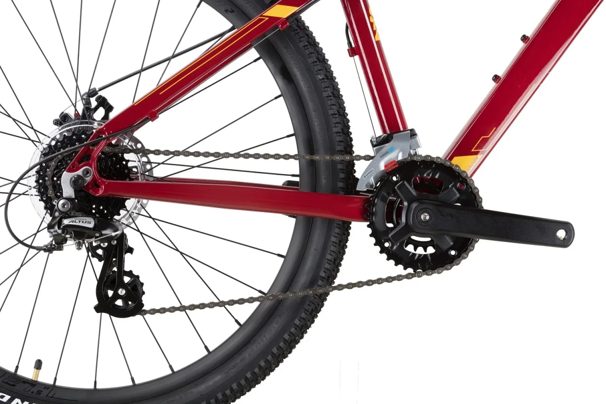 Велосипед 2R Scout 2026 Темно-Красный/Желтый Велосипед 2R Scout 2026 Темно-Красный/Желтый