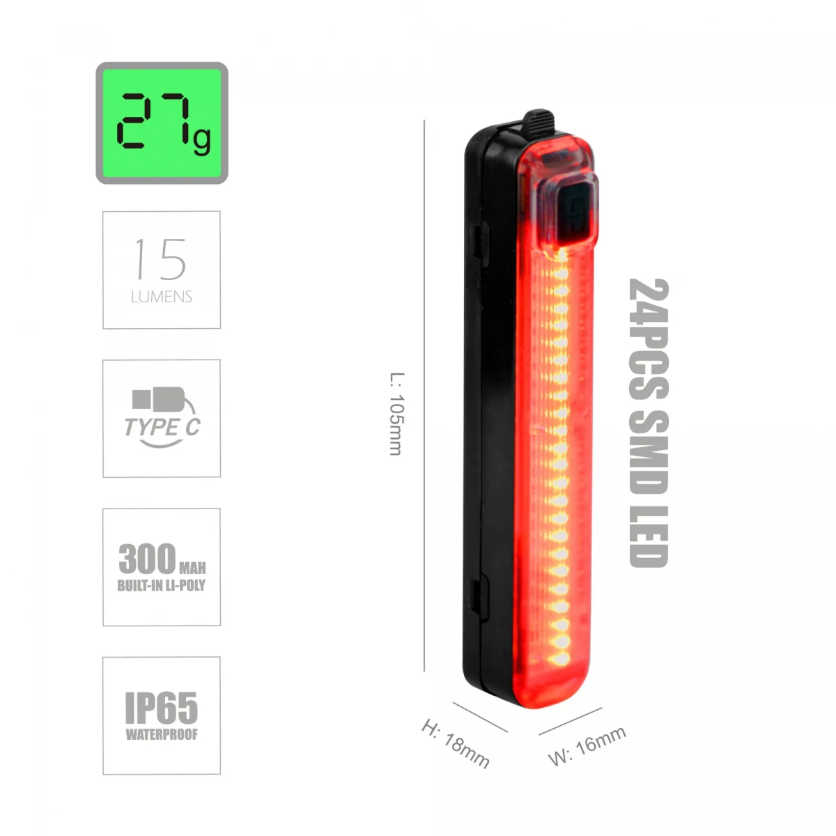 Задний фонарь Briviga LW-BEAM30R Задний фонарь Briviga LW-BEAM30R