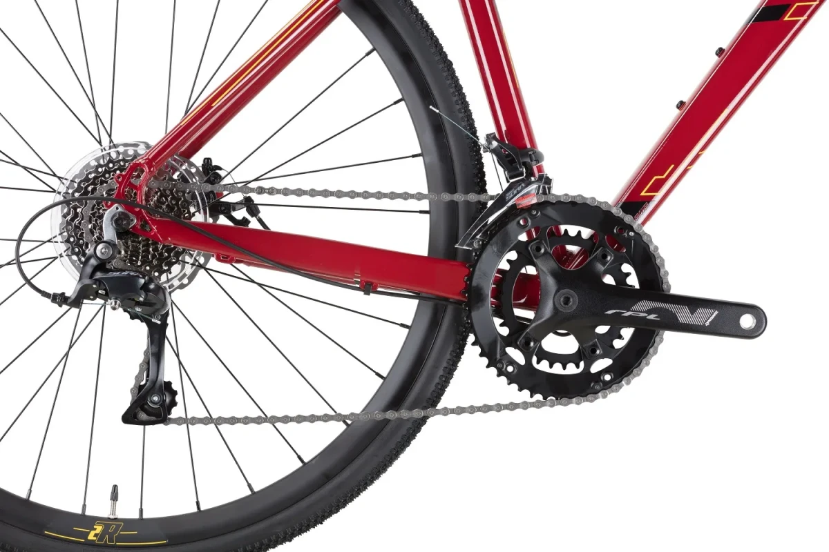 Велосипед 2R Vulan 2026, 700C, Темно-Красный/Желтый Велосипед 2R Vulan 2026, 700C, Темно-Красный/Желтый