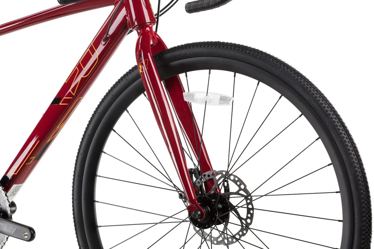 Велосипед 2R Vulan 2026, 700C, Темно-Красный/Желтый Велосипед 2R Vulan 2026, 700C, Темно-Красный/Желтый