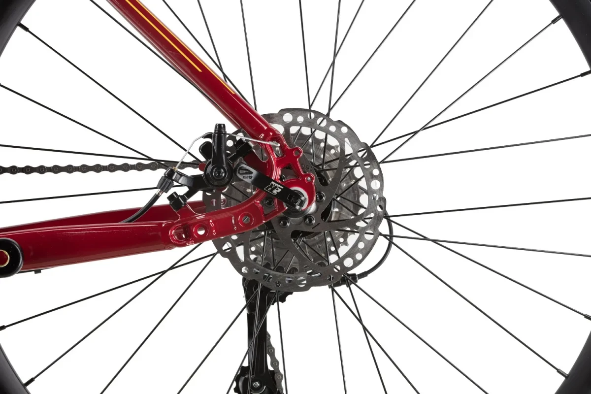 Велосипед 2R Vulan 2026, 700C, Темно-Красный/Желтый Велосипед 2R Vulan 2026, 700C, Темно-Красный/Желтый