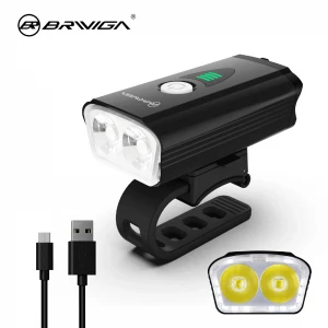 Фонарь передний Briviga EBL-3205, 900 Lm, Черный