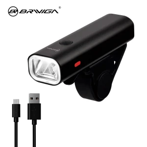 Фонарь передний Briviga EBL-3304, 400 Lm, Черный