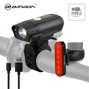 Комплект фонарей Briviga EBL-3291A/056B, Черная / Красная