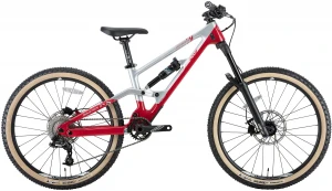 Велосипед Tiny Rock MASTER S 24" Страстный красный / Серебристо-серый