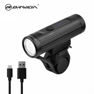 Фонарь передний Briviga EBL-3322, 700 Lm, Черный