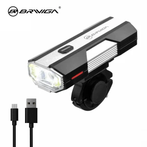 Фонарь передний Briviga EBL-3380, 700 Lm, Черный