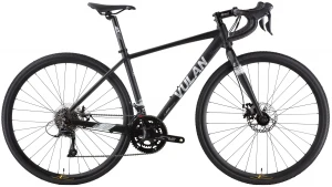 Велосипед 2R Vulan 2026, 700C, Черный/Серебро-Серый