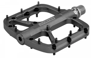 Педали GINEYEA K-608S Серебристо-серый